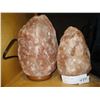 Image 1 : 2 SALT ROCK LAMPS
