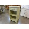 Image 2 : PAINTED ONE DRAWER NIGHTSTAND