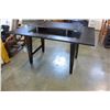 Image 1 : BROWN DINING TABLE WITH LEAF
