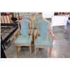 Image 2 : 6 OAK DINING CHAIRS