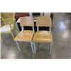 Image 2 : TWO NEW MODERN STURDY CHAIRS RETAIL 180 EACH