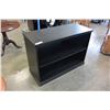 Image 1 : BLACK 2 TIER SHELF