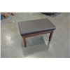 Image 1 : LEATHER FOOTSTOOL