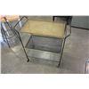Image 1 : 2 TIER METAL TROLLEY