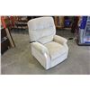 Image 1 : PRIDE BEIGE FABRIC ELECTRIC LIFT CHAIR WORKING