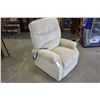 Image 2 : PRIDE BEIGE FABRIC ELECTRIC LIFT CHAIR WORKING