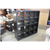 Image 1 : BLACK CUBICLE SHELF