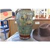 Image 2 : VITNAGE BRASS LAMP AND 2 HATS