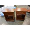 Image 1 : PAIR OF THOMASVILL 1 DRAWER NIGHTSTANDS