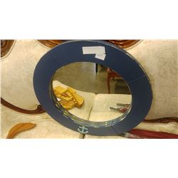 ROUND PORTHOLE FRAMED MIRROR