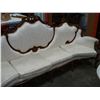Image 2 : REPRODUCTION CARVED ANTIQUE SYTLE SOFA 8 AND 1/2 FEET LONG