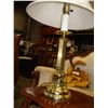 Image 2 : PAIR OF BRASS TABLE LAMPS