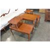 Image 2 : 2 FRENCH PROVINCIAL STEP ENDTABLES AND FRENCH PROVINCIAL ENDTABLE