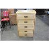 Image 1 : SHERMAG MAPS 5 DRAWER HIGHBOY DRESSER