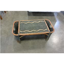 WICKER SERVING TRAY