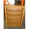 Image 1 : OAK 4 FOOT BOOKSHELF