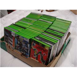 TRAY OF XBOX GAMES