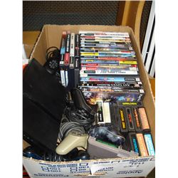 PS2 WITH GAMES AND ATARI GAMES