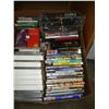 Image 1 : BOX OF DVDS AND CDS