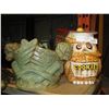 Image 1 : OWL COOKIE JAR AND PLANTER