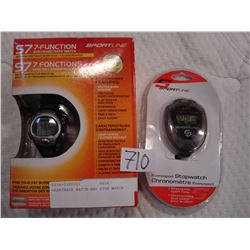HEARTRATE WATCH AND STOP WATCH