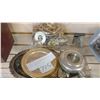 Image 1 : SILVER PLATE ITEMS AND BAG OF ESTATE JEWELLRY