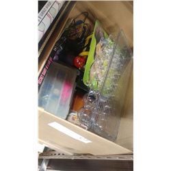 BOX OF ESTATE GOODS AND COLLECTIBLES