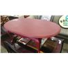 Image 2 : PAINTED OVAL QUEEN ANNE COFFEE TABLE