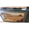 Image 1 : LARGE FRAMED DESERT PRINT