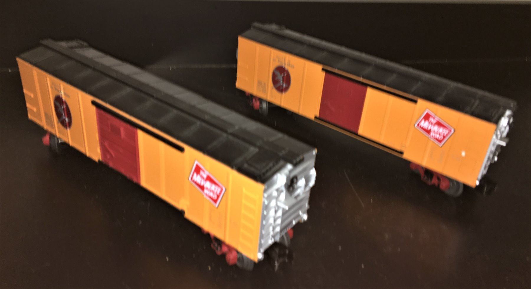 MTH MR O Gauge Box Cars