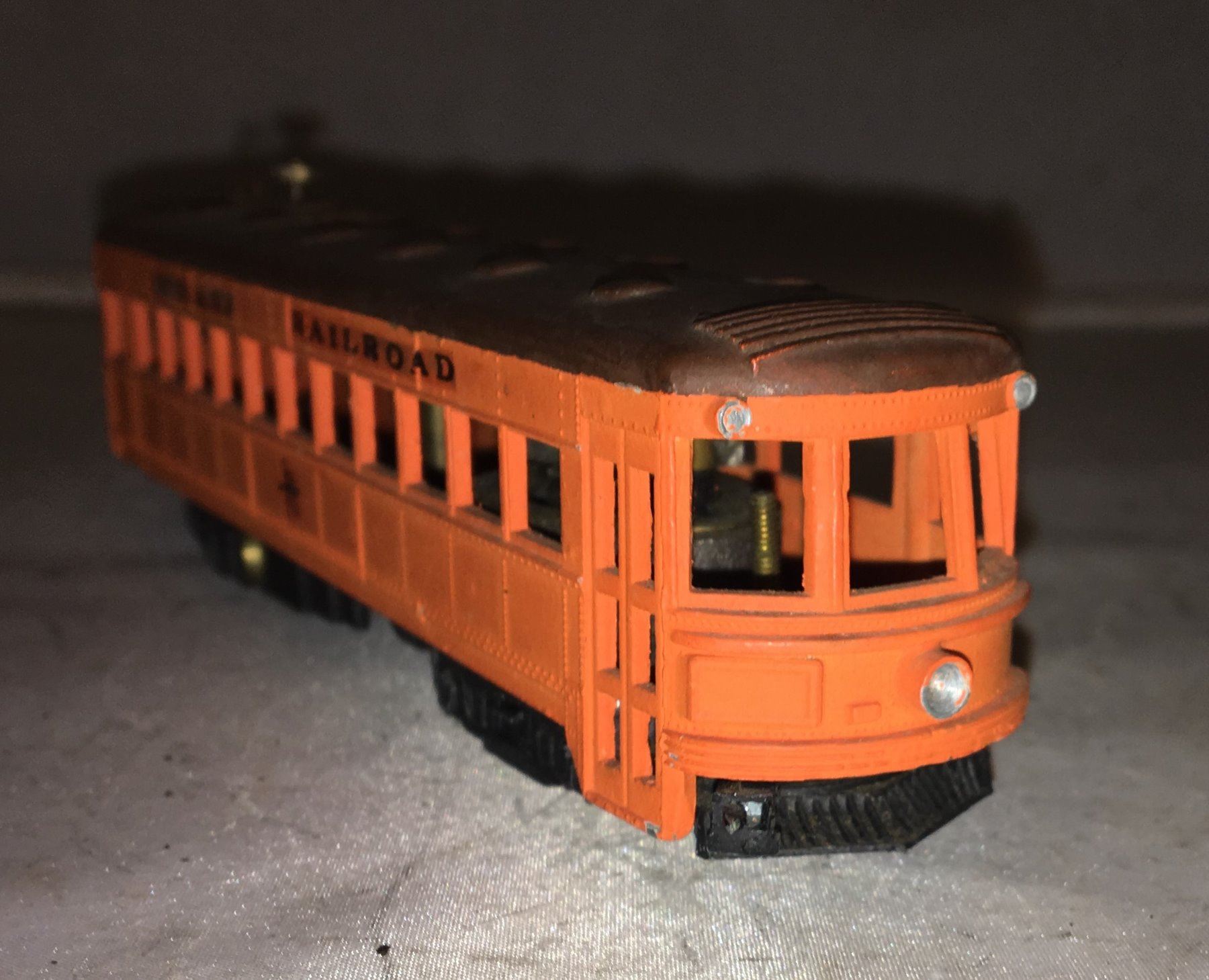 Indiana Railroad HO Scale Interurban Rail Car