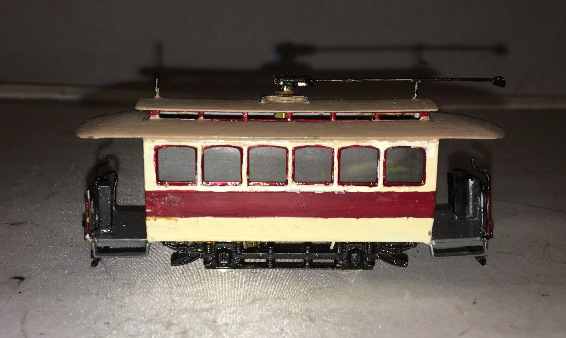 Brass HO Scale Trolley