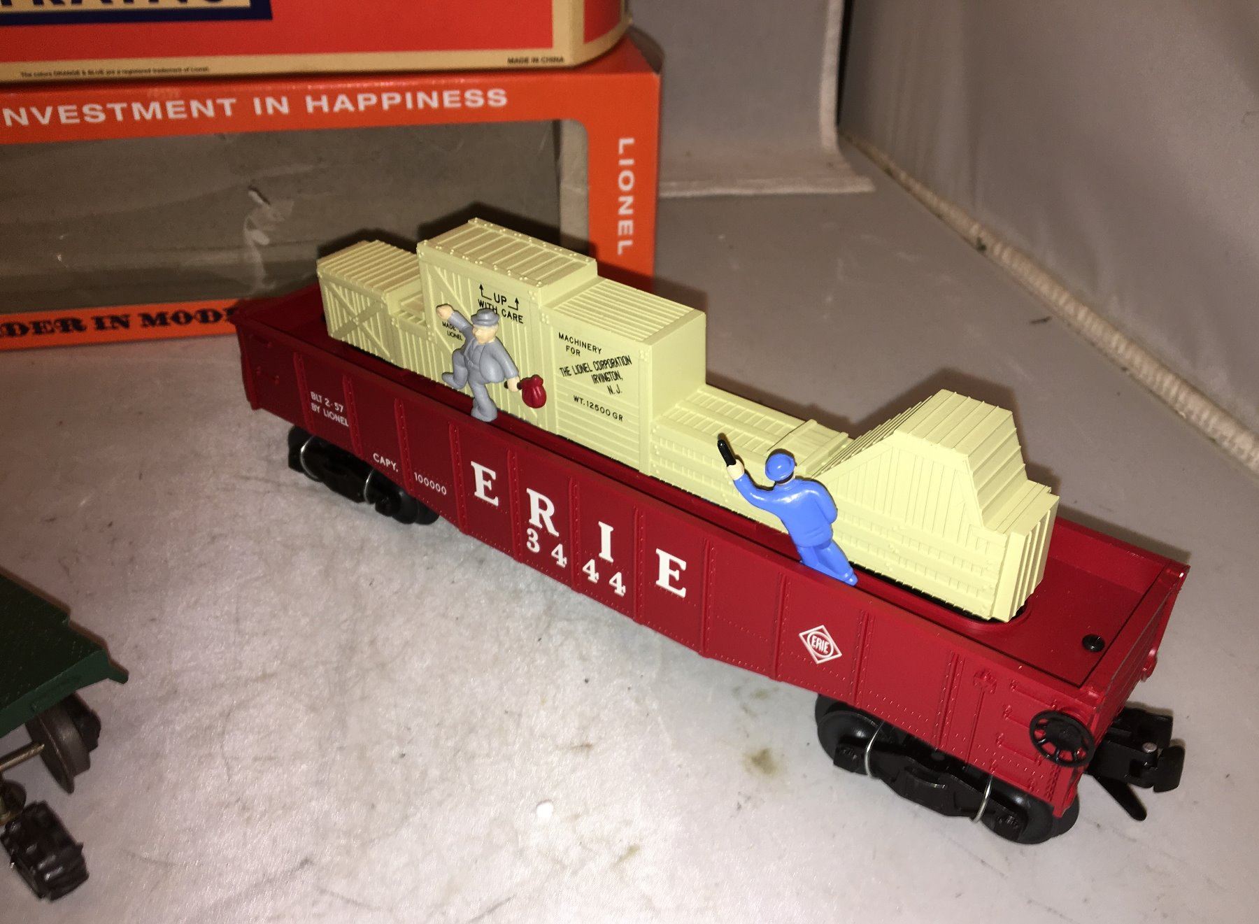 BCW O Gauge Postwar Style Passenger Car Storage Boxes - 5 Pack - Cardboard