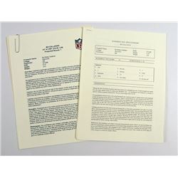 Draft Day Bo Callahan (Josh Pence) Movie Props