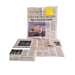 Southpaw Billy Hope (Jake Gyllenhaal) Newspaper Clippings Movie Props