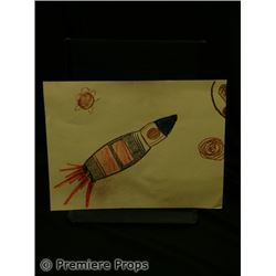 Knowing Student Rocket Drawing Movie Props