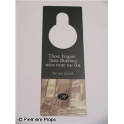 Man On a Ledge Roosevelt Hotel Movie Props