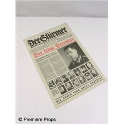 Inglorious Basterds Sgt. Hugo Stiglitz (Til Schweiger) Newspaper Movie Props