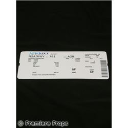 Passengers Dean (Ryan Robbins) Boarding Pass Movie Props