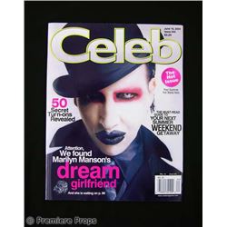 Dawn of the Dead "Celeb" Marilyn Manson Movie Props