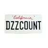Image 1 : School Dance DZZCOUNT License Plate Movie Props