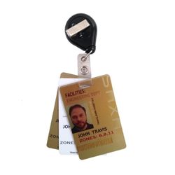 Sleepless John Travis Engineering Dept ID Movie Props