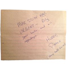 Patch Adams Handwritten Letter to Patch (Robin Williams) Movie Props