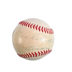 Michael Keaton Signed Baseball