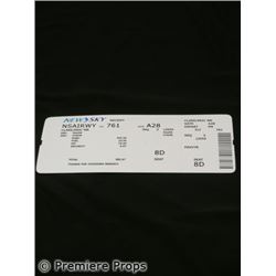 Passengers Eric (Patrick Wilson) Boarding Pass Movie Props