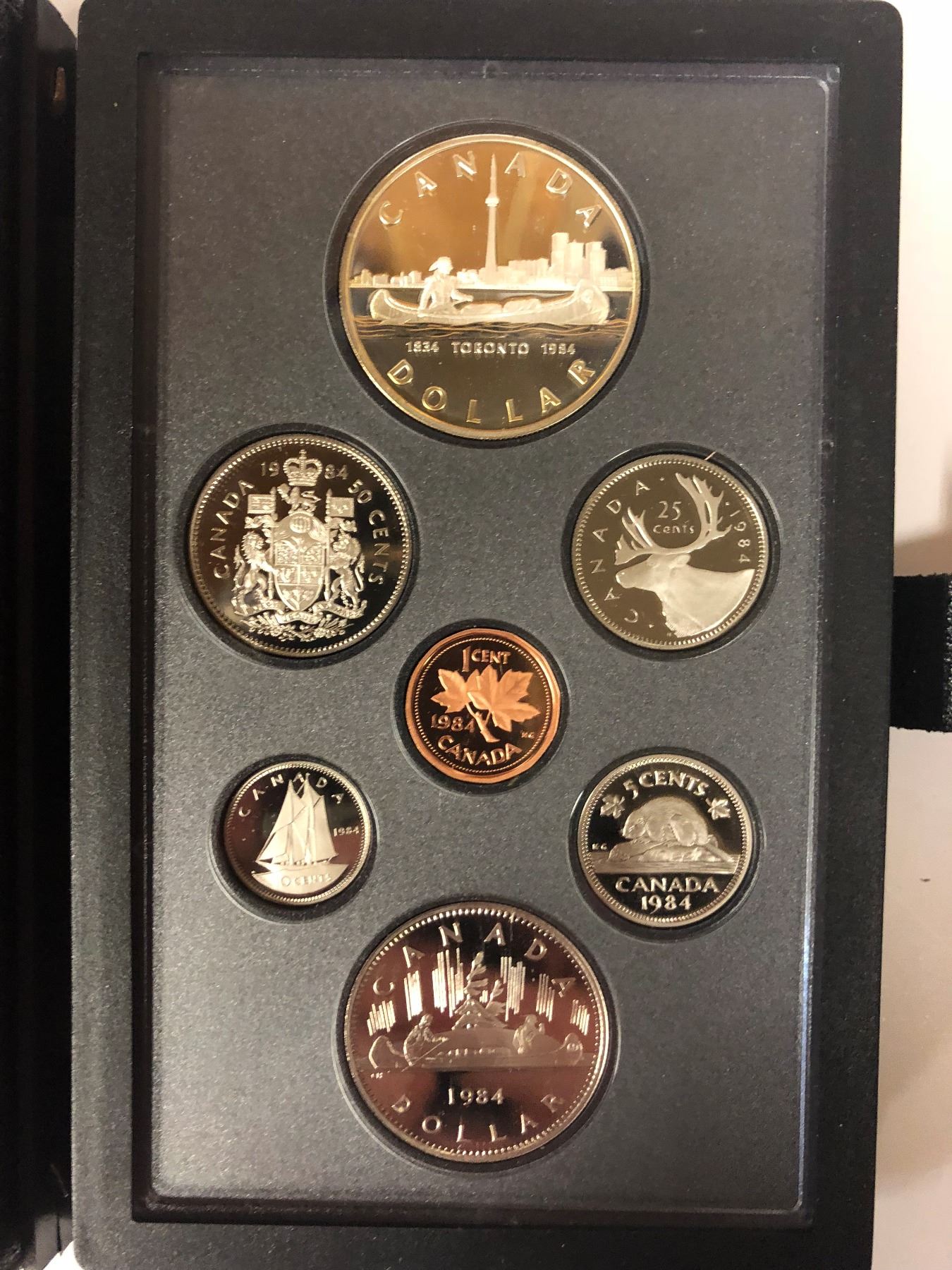 ROYAL CANADIAN MINT 1984 PROOF DOUBLE DOLLAR SET CANADIAN 7COIN SET ROYAL CANADIAN MINT 1984 PROOF DOUBLE DOLLAR SET CANADIAN 7COIN SET