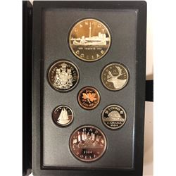 ROYAL CANADIAN MINT 1984 PROOF DOUBLE DOLLAR SET - CANADIAN 7-COIN SET -