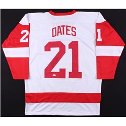 Adam Oates Signed Red Wings Jersey (JSA COA)