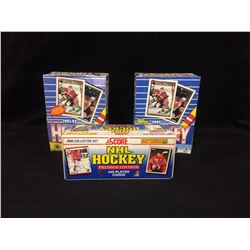 FACTORY SEALED COMPLETE SET 1990 SCORE HOCKEY + WAX PACKS 91-92 TOPPS & O-PEE-CHEE