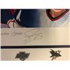 Image 2 : NHL PAINTING PRINT 16 X 20 W/ TREVOR LINDEN AUTOGRAPH